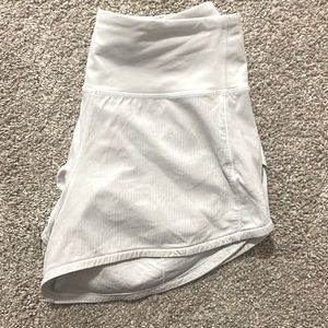Lululemon 4 inch speed up shorts